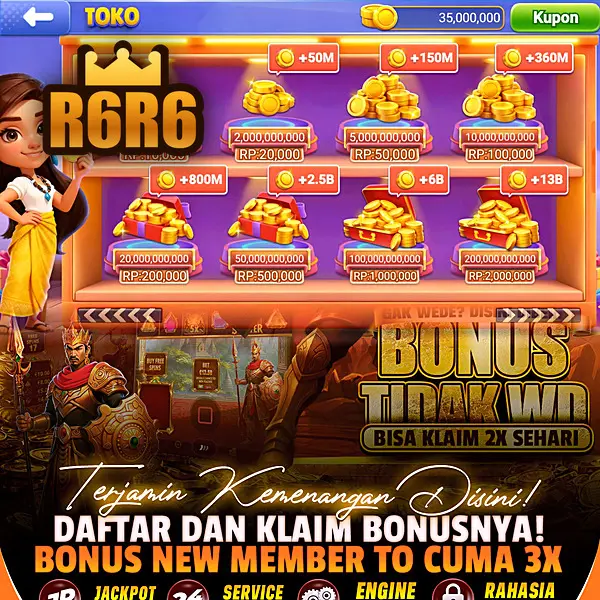 r6r6 Masuk - r6r6 Resmi